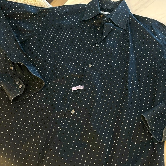Versace button down shirt size 42 161/2